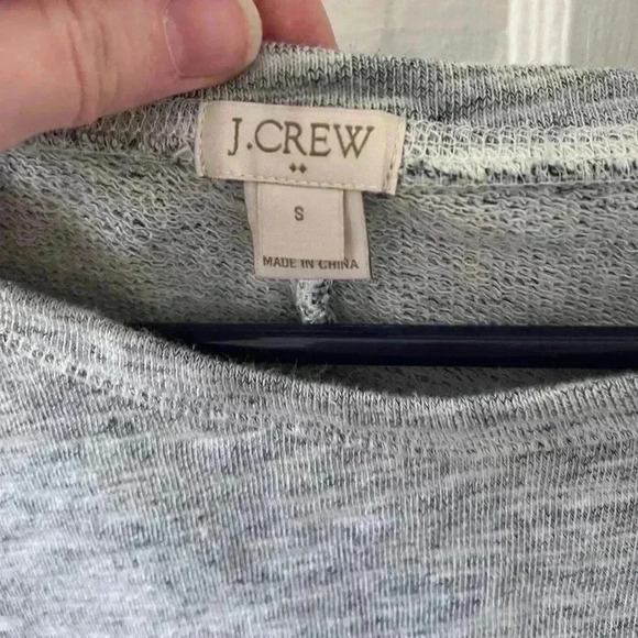j.Crew gray pullover sweater crewneck - Picture 3 of 4